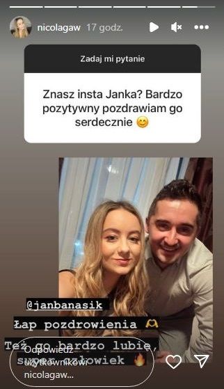 Nicola zapozowała do zdjęcia z innym uczestnikiem "Rolnik szuka żony". Nie szczędziła mu komplementów