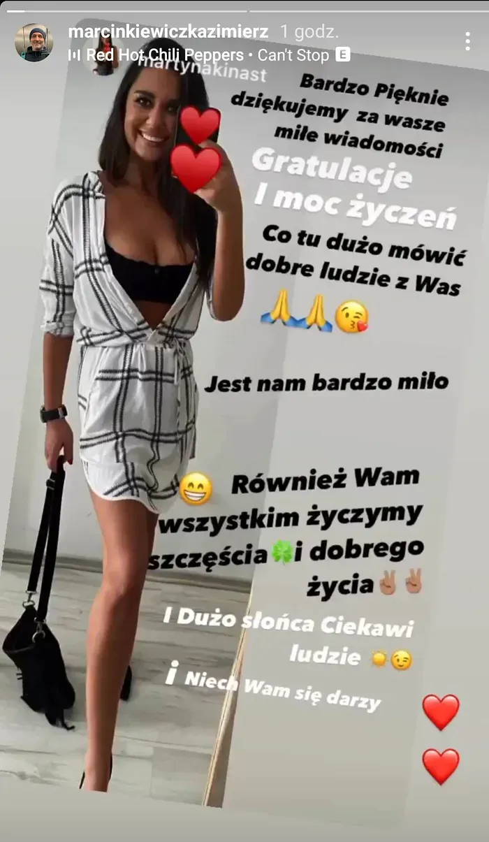 Nowa partnerka Kazimierza Marcinkiewicza. Fot. Instagram @marcinkiewiczkazimierz2.webp