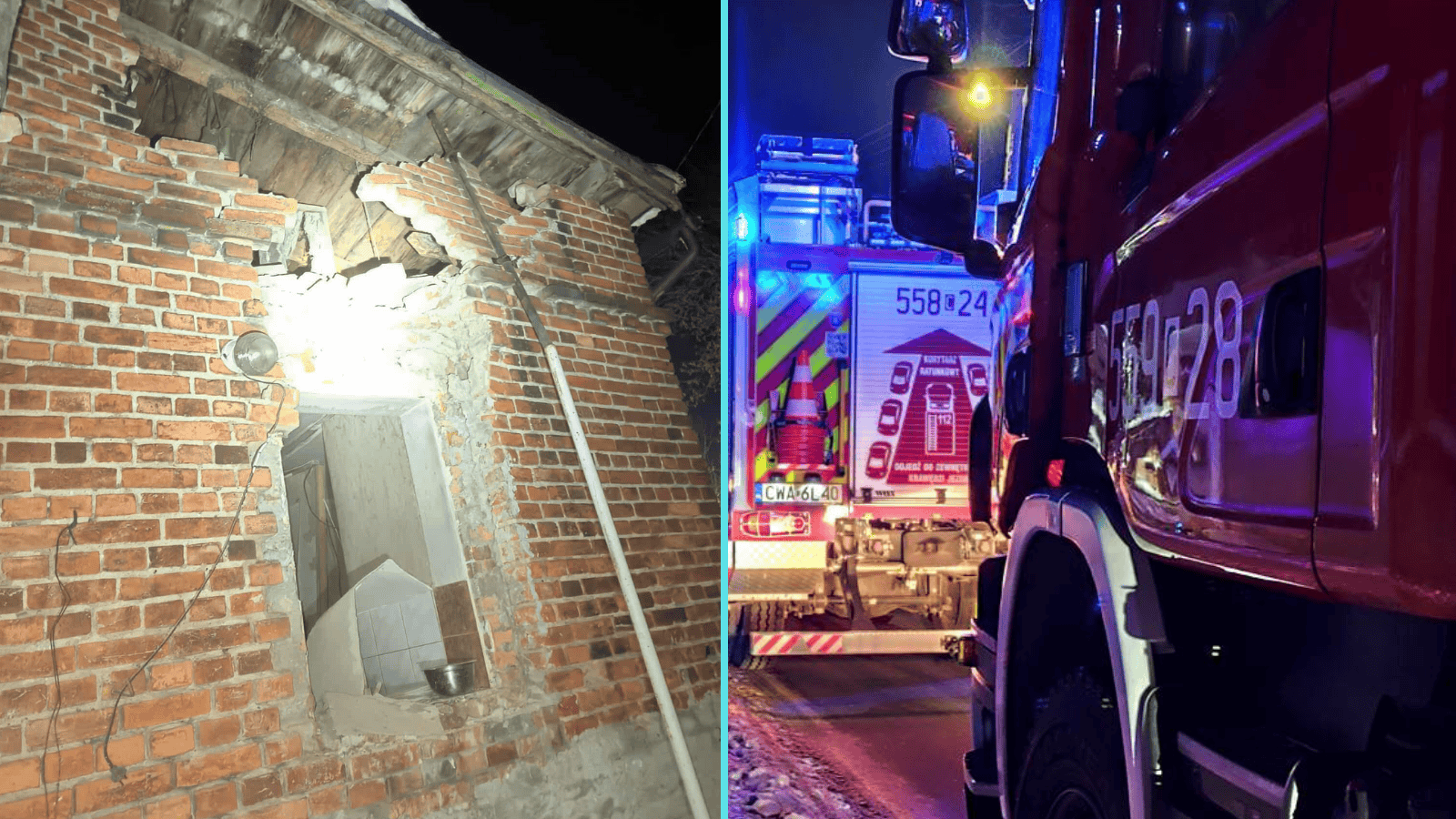 Dramat w polskiej miejscowości. Wybuch przeszył okolice, na jaw wyszły dramatyczne fakty