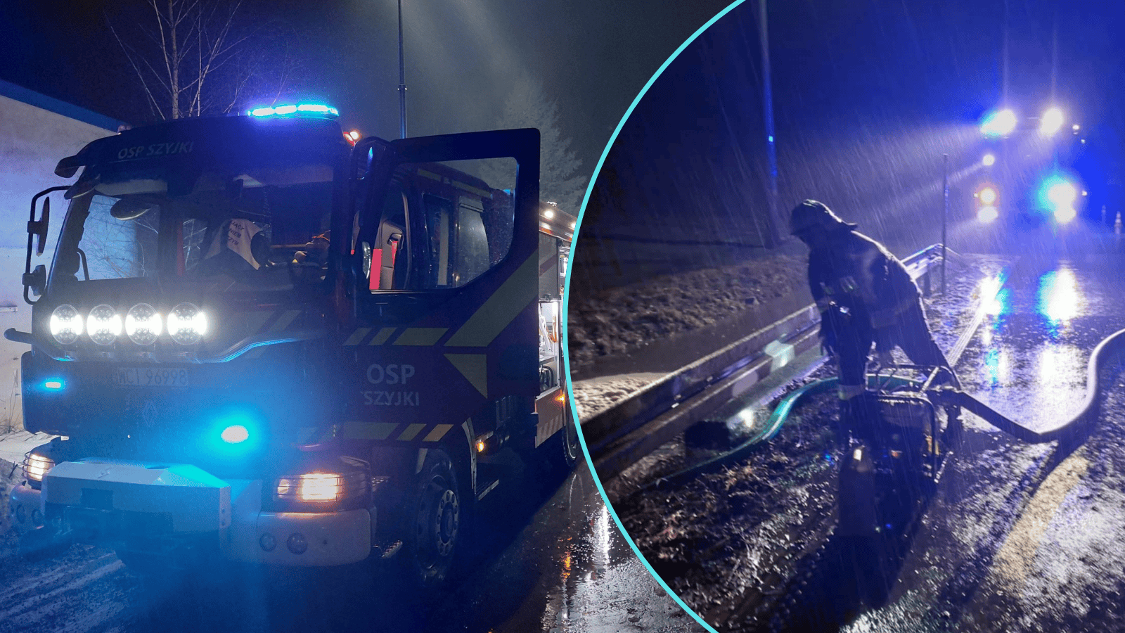 Zalane domy, ulice niczym rwące potoki. Strażacy mają pełne ręce roboty, sytuacja jest fatalna