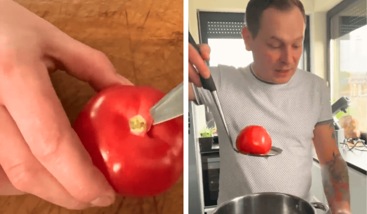 Obieranie pomidorów może być proste