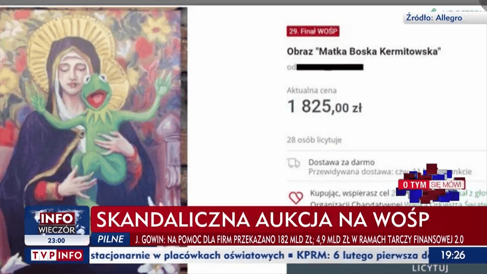 Obraz „Matka Boska kermitowska”, fot. TVP Info.png