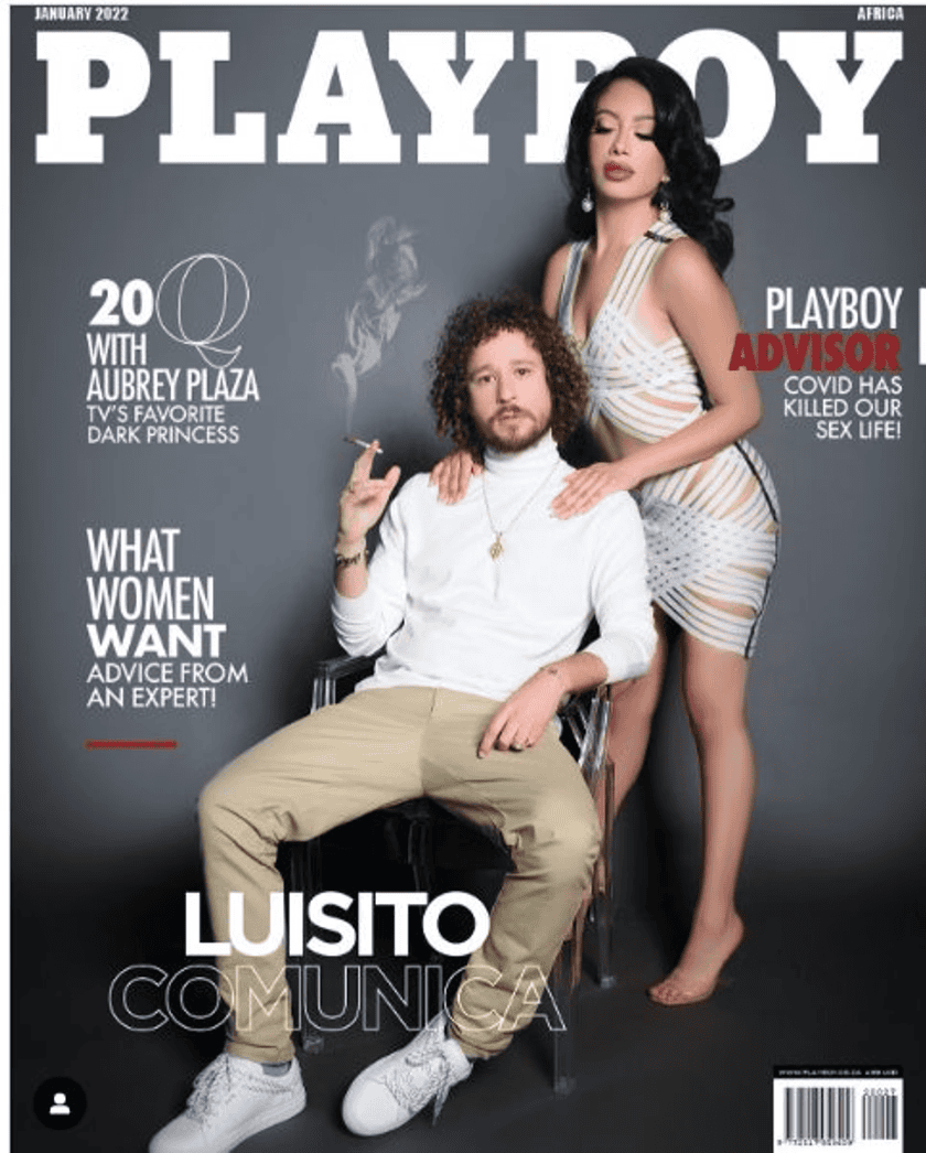 Okładka Africa's Playboy styczeń 2022