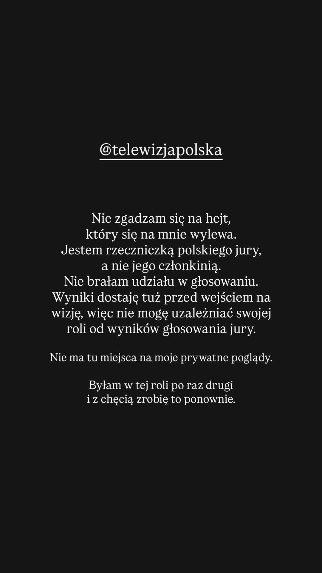 Ludzie gwizdali, a ona dała 12 punktów dla Izraela. Tak Polka robiła dobrą minę do złej gry