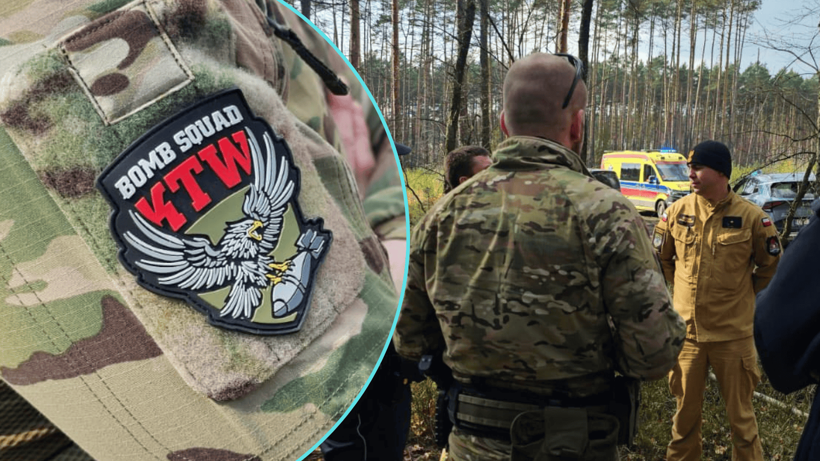 Tajemniczy obiekt w opolskim lesie. Na miejsce ściągnięto speców od bomb