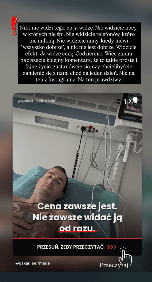 Mąż Halejcio jest w szpitalu, a ona poucza internautów. Padły ostre słowa