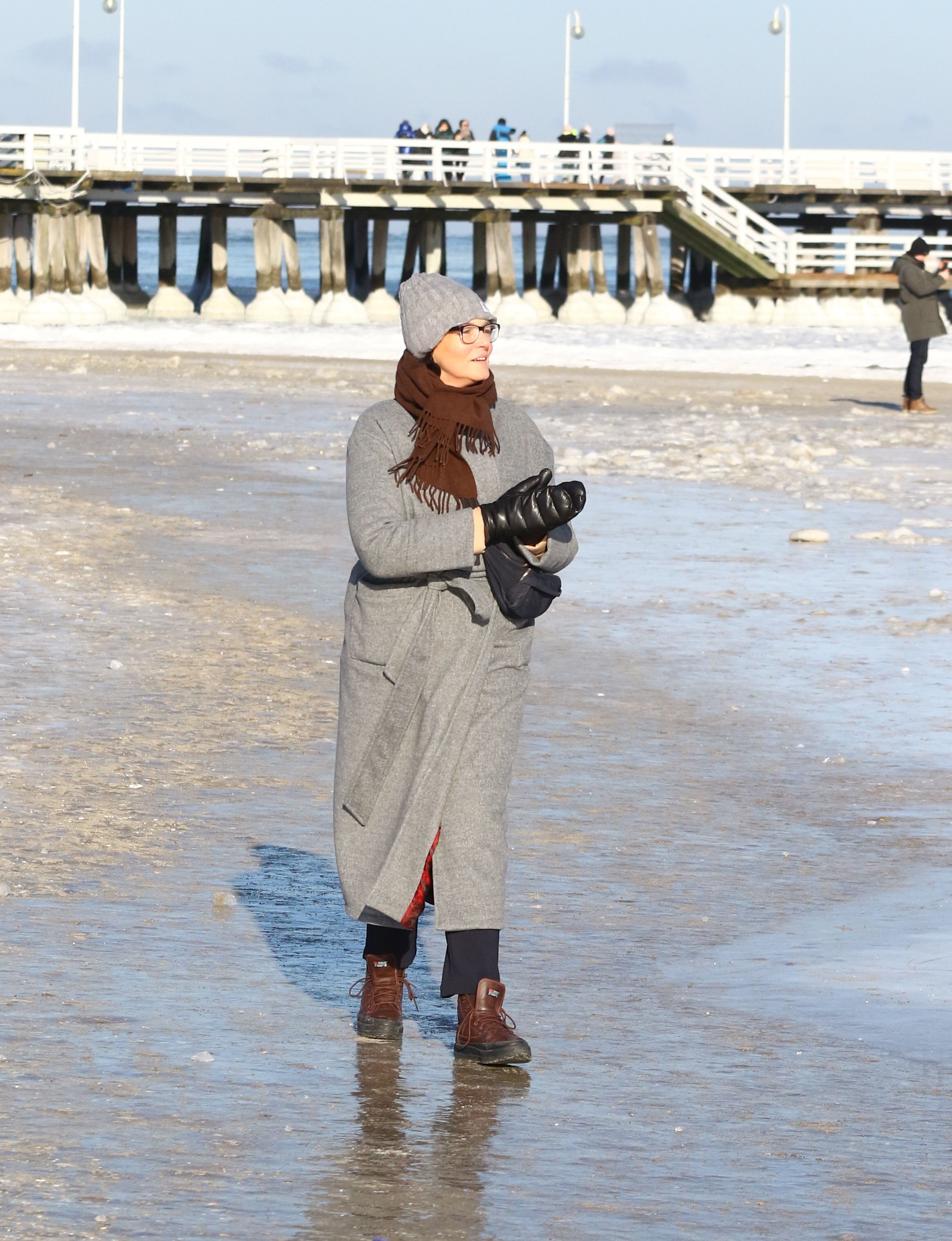 Ilona Felicjańska podczas wypoczynku nad morzem. Tak teraz żyje