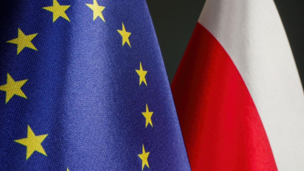 Polska, Unia, flagi