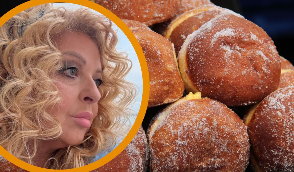 Magda Gessler i pączki