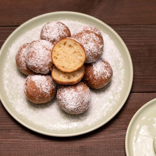 Pyszne pączki bez nadzienia 