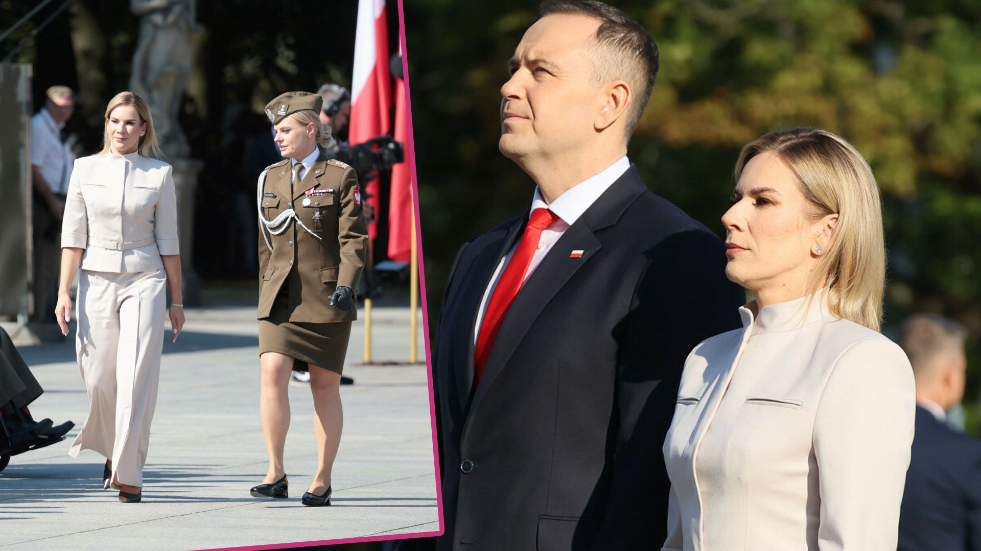 Para Prezydencka na obchodach Święta Wojska Polskiego