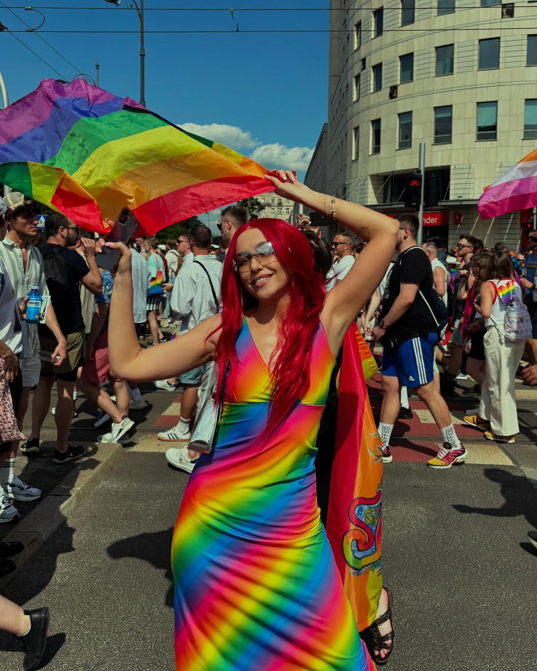 Parada Równości 2024, zdjęcia gwiazd, kto przybył, gwiazdy wspierające LGBT