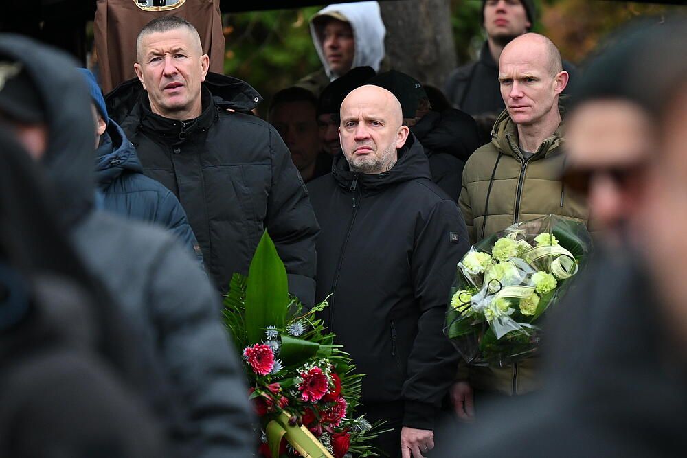 Gwiazdy na pogrzebie Pono. Peja, Sokół, Wilku, Fabijański 