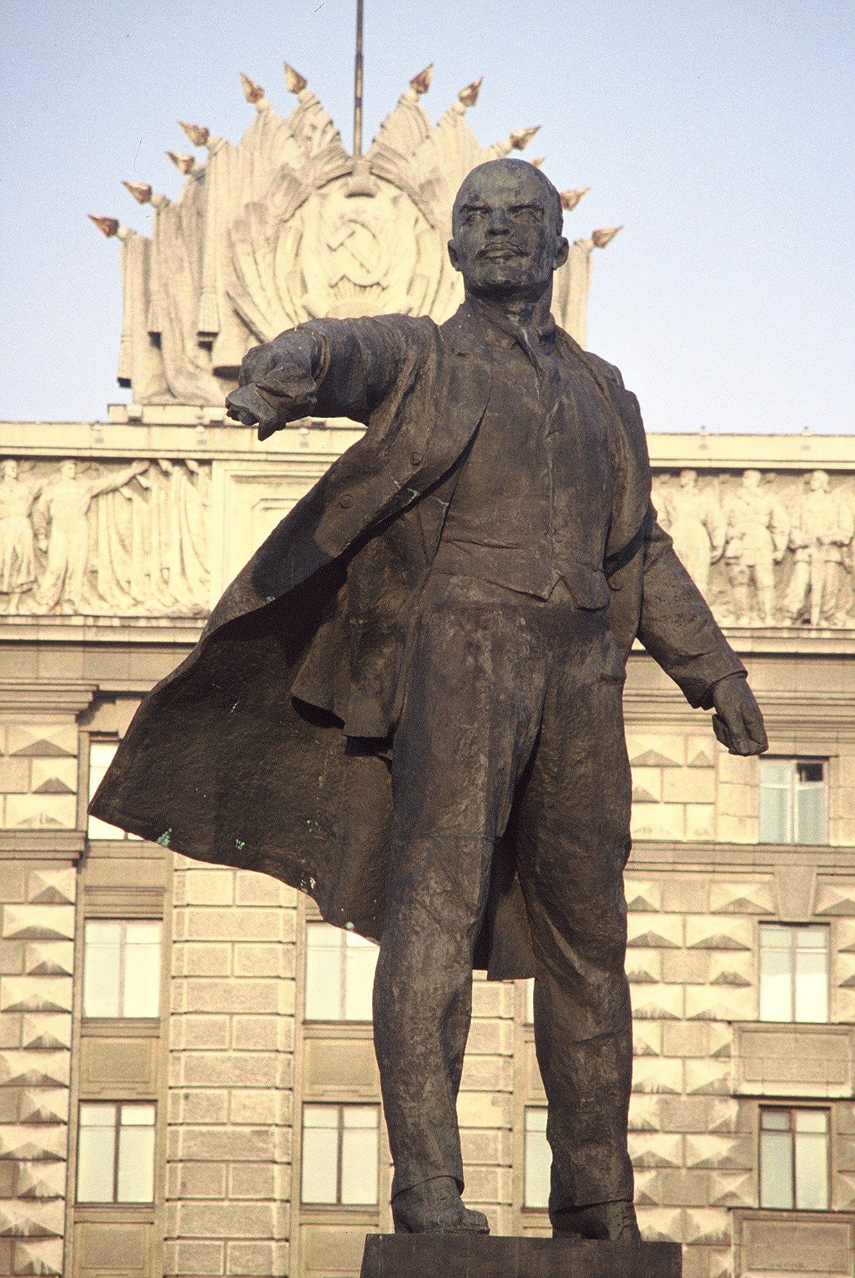 Pomnik Lenina w Petersburgu