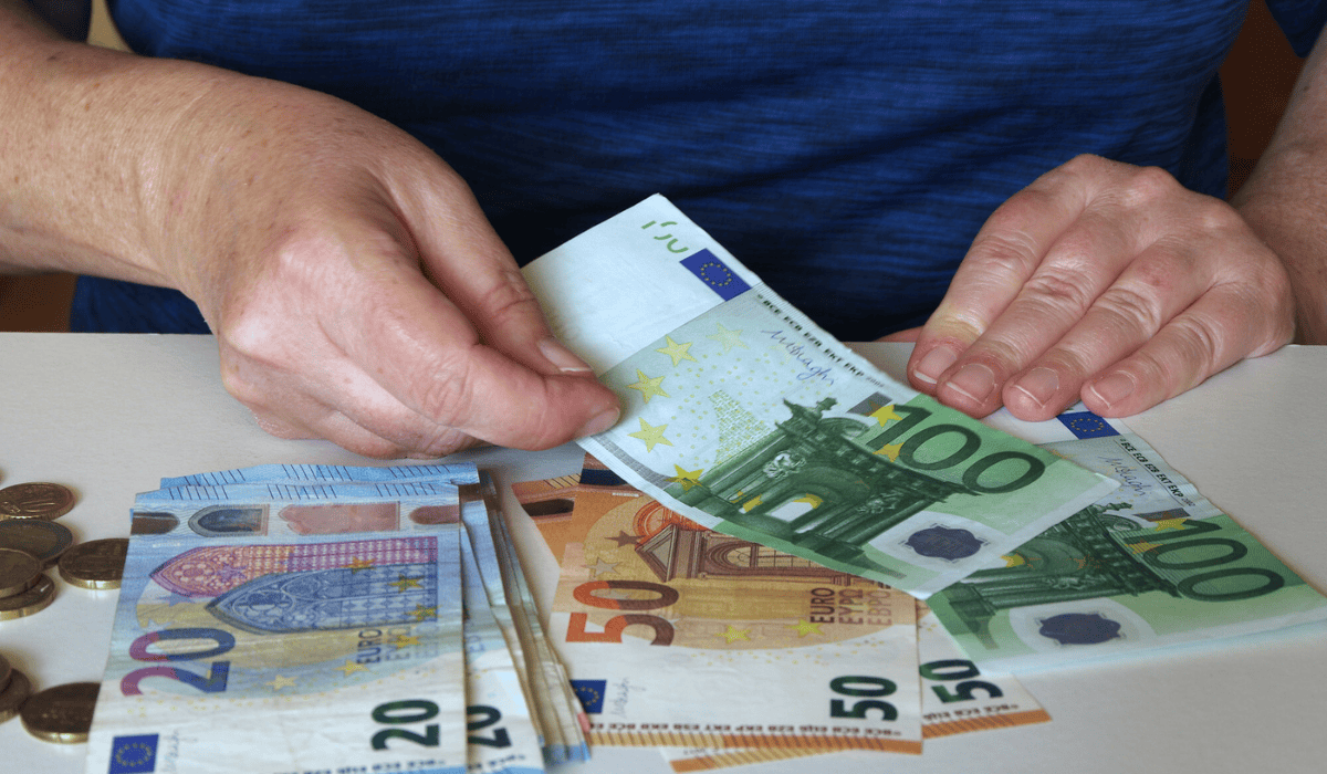 Pieniądze w walucie euro