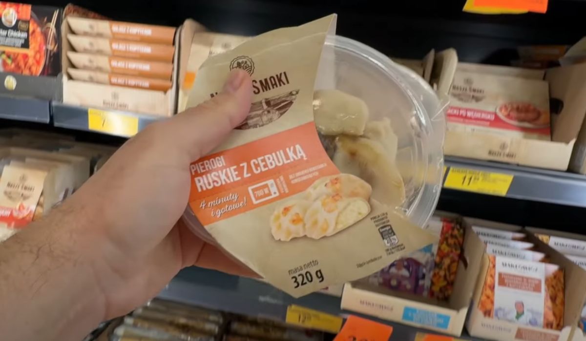 Pierogi w Biedronce