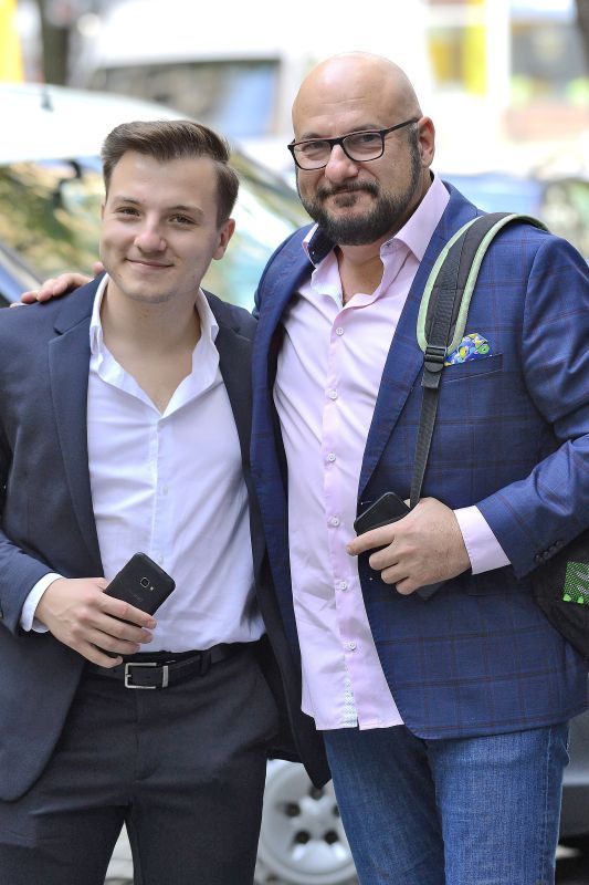 Piotr Gąsowski z synem, fot. KAPIF