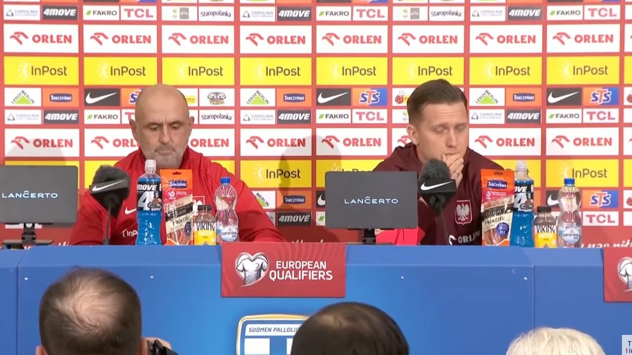 Zieliński z trudem mówił o Lewandowskim na konferencji. "Wydawał się być sfrustrowany"