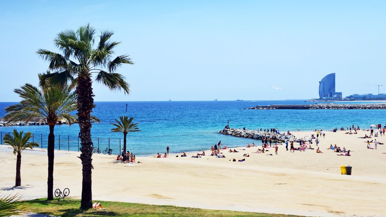 Plaża raj turystyczny