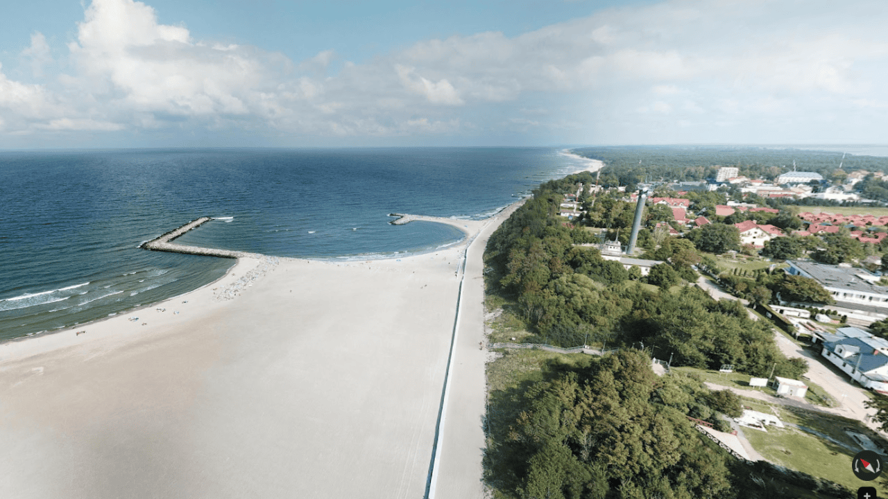 Plaża w Jarosławcu