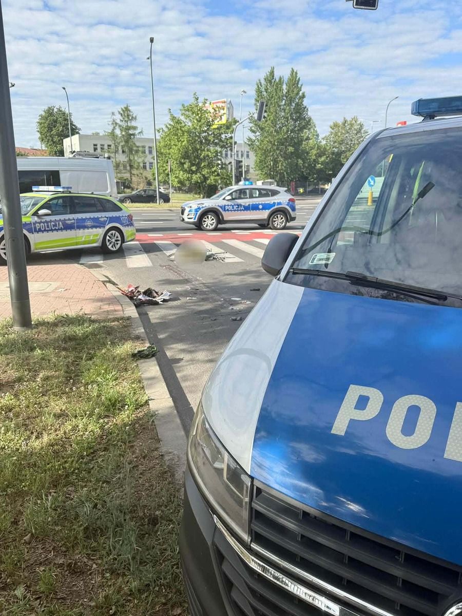 Tragedia w Płocku. 12-latka jechała do szkoły, nie żyje