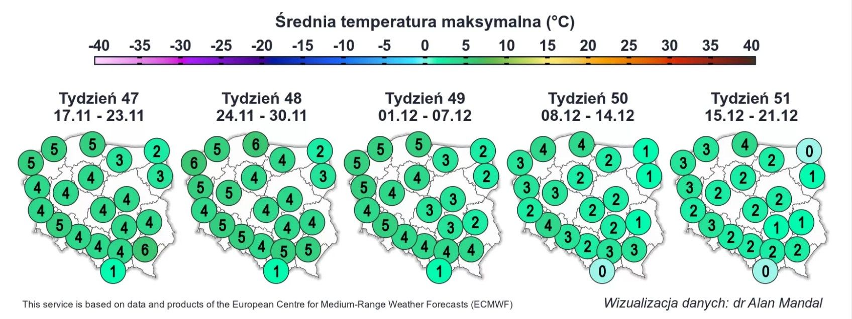 Pogoda na Boże Narodzenie 2025. Wiadomo, czy będą białe święta