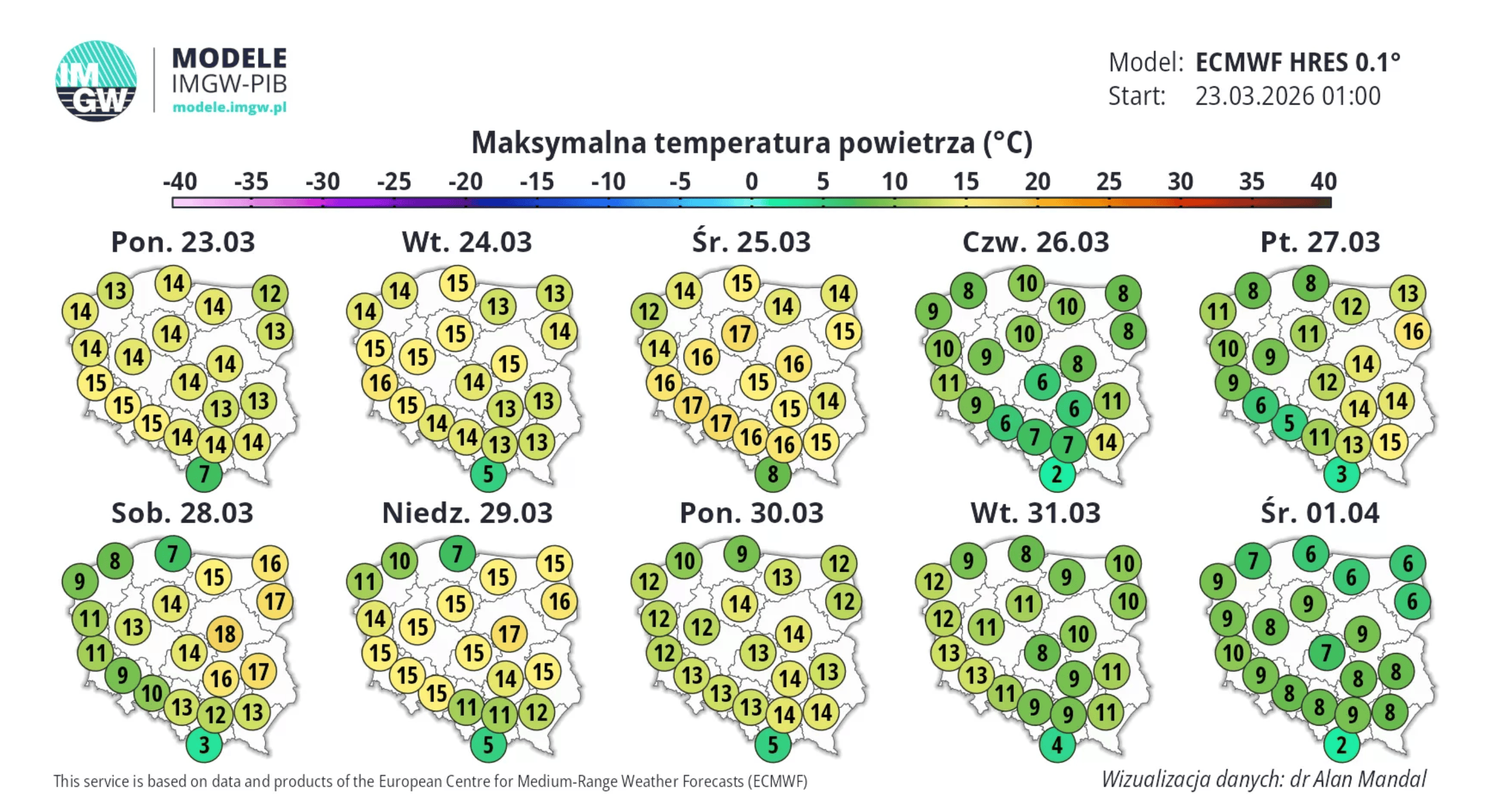 Załamanie pogody jeszcze przed Wielkanocą. Ulewy i śnieg uderzą w te regiony Polski