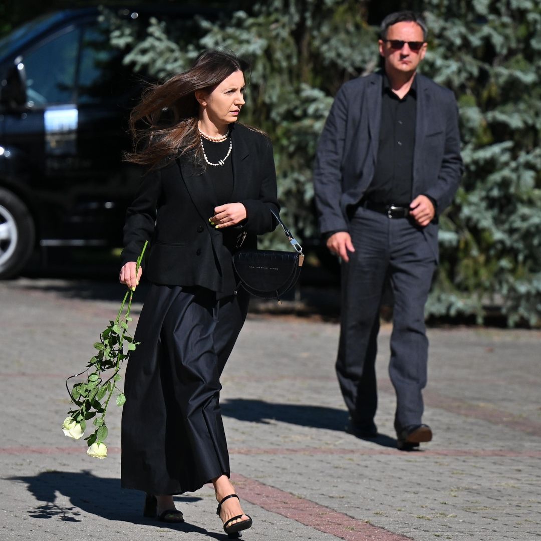 Każdy z żałobników przyniósł to na pogrzeb Andrzeja Morozowskiego. Poruszający widok