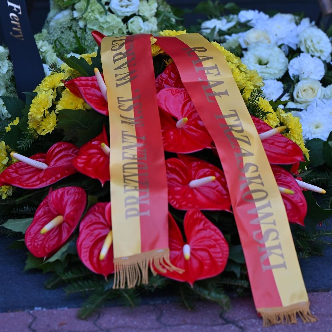 Pogrzeb Andrzeja Morozowskiego. Tak pożegnała go żona