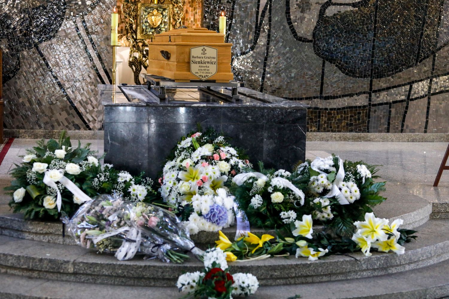 Pogrzeb Barbary Sienkiewicz, fot. AKPA