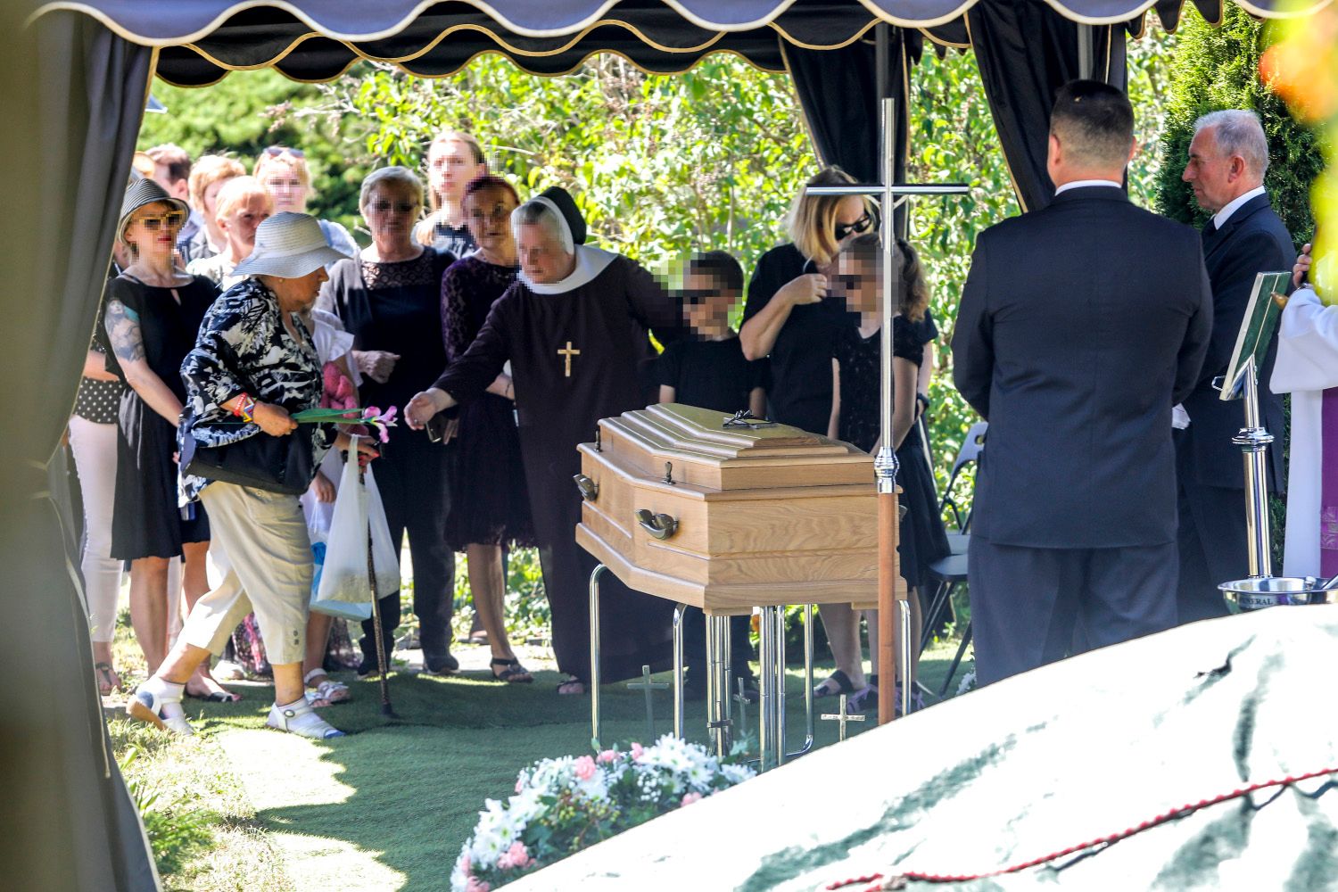 Pogrzeb Barbary Sienkiewicz, fot. AKPA