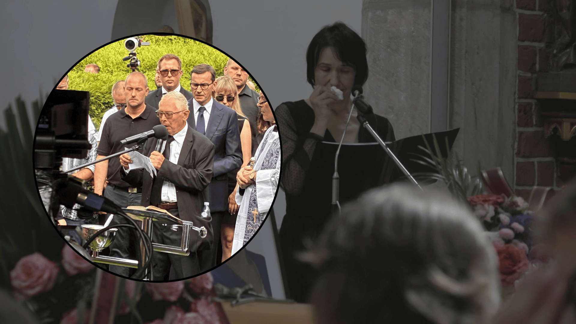 "Dlaczego to zrobiłaś?" Rozpaczliwe słowa na pogrzebie matki Morawieckiego