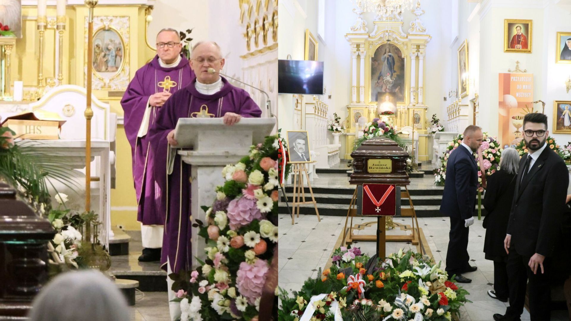 Pogrzeb Janusza Rewińskiego