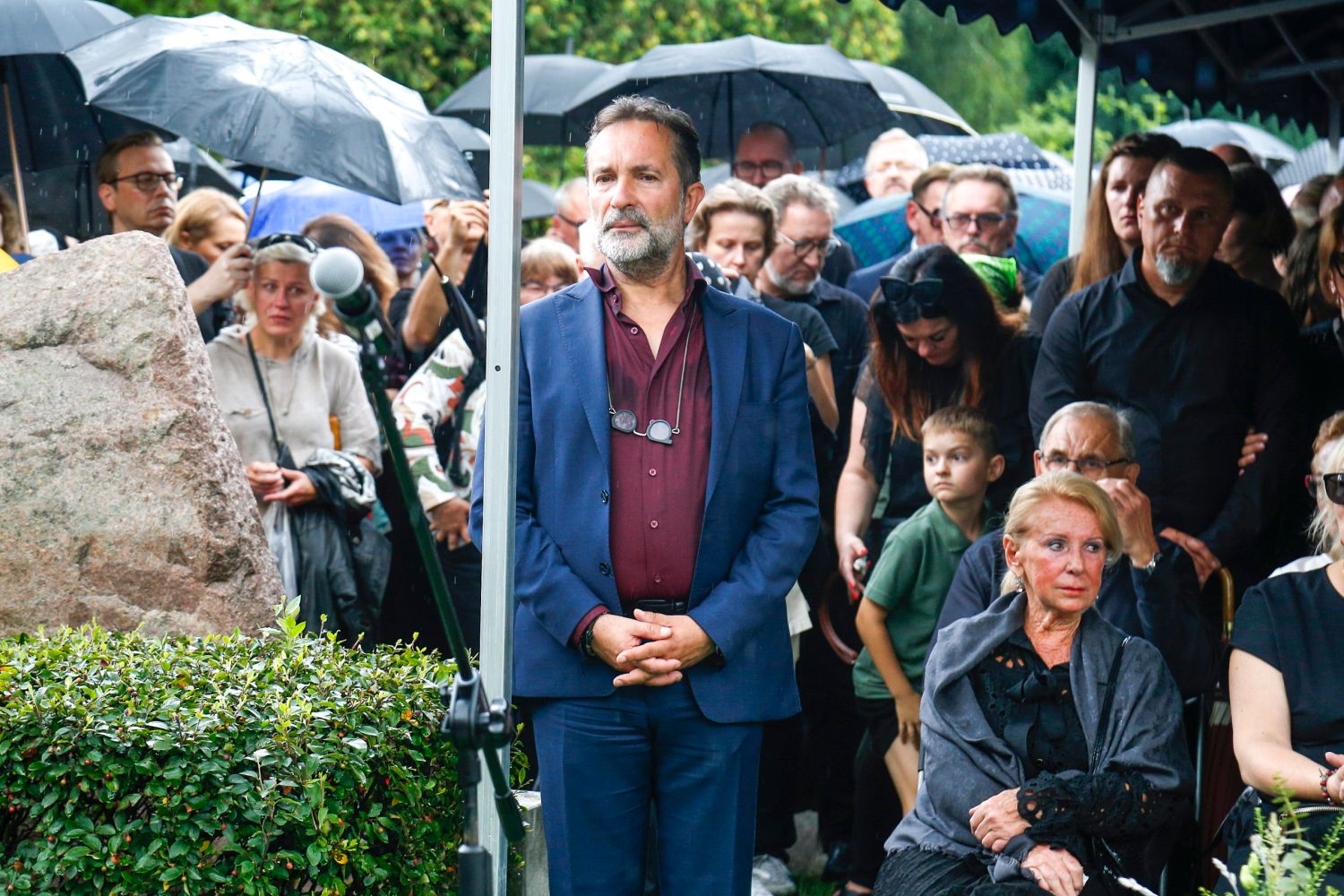 Kamys przemówił na pogrzebie Kołaczkowskiej. Publicznie wypunktował fałszywych "przyjaciół" Asi