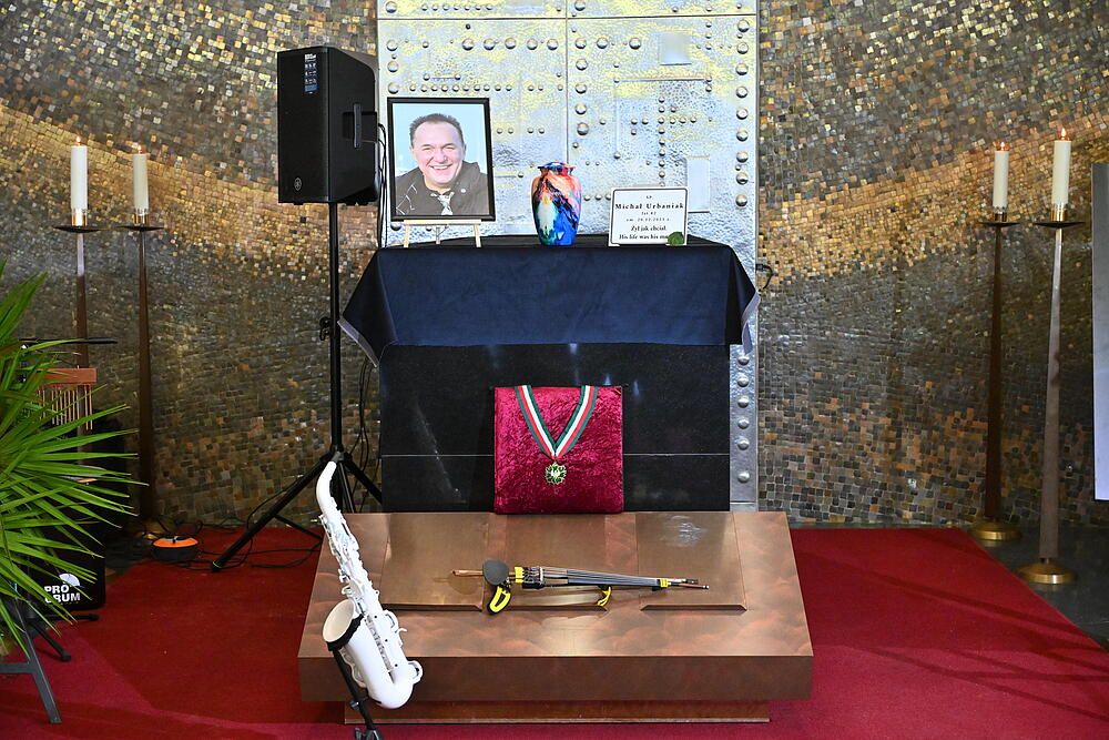 Pogrzeb Michała Urbaniaka. W taki sposób uhonorowano pamięć artysty