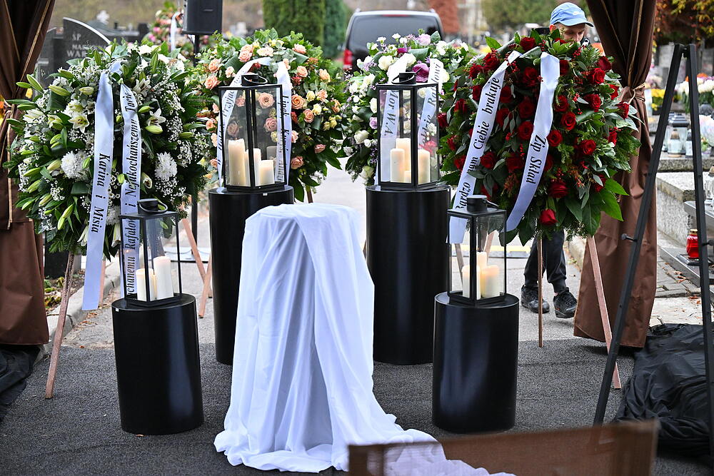 Gwiazdy na pogrzebie Pono. Peja, Sokół, Wilku, Fabijański 