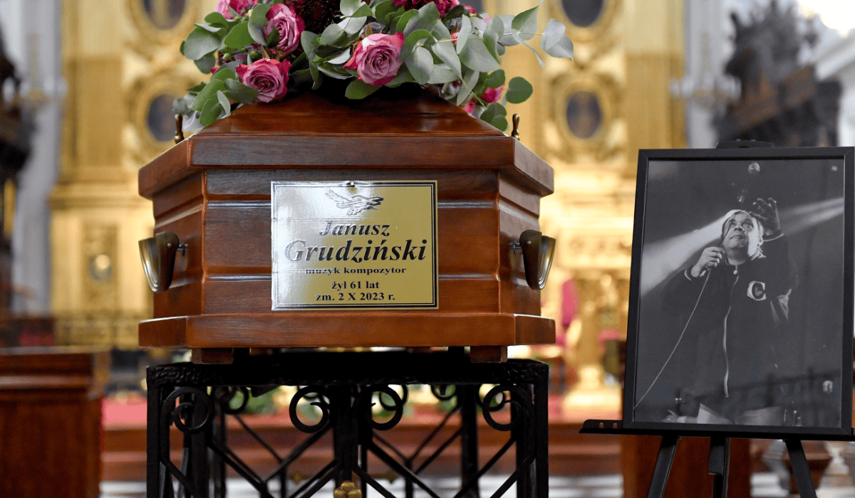 Pogrzeb Janusza Grudzińskiego