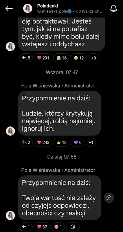 Była 7:58, gdy Pola Wiśniewska nadała komunikat. Dopiero co huczało o rozwodzie, a teraz to