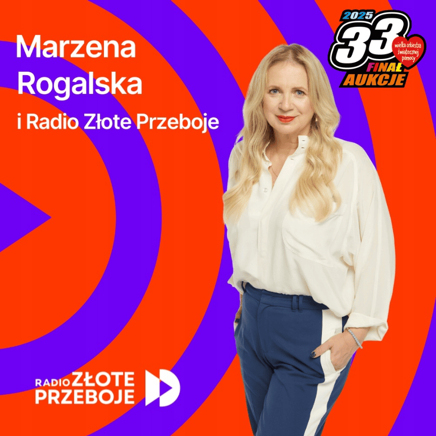 Poprowadź program radiowy z Marzeną Rogalską w Radio Złote Przeboje