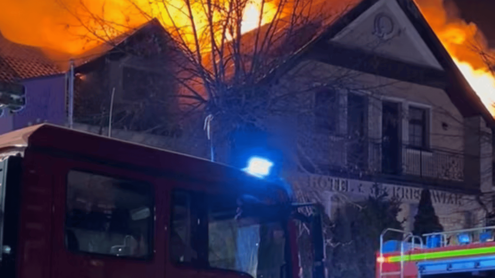 Płomienie w świąteczną ciszę. Pożar hotelu Kresowiak w Siemiatyczach