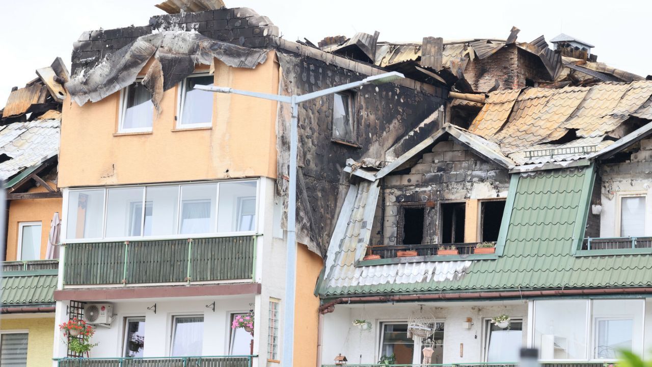 Pożar w Ząbkach