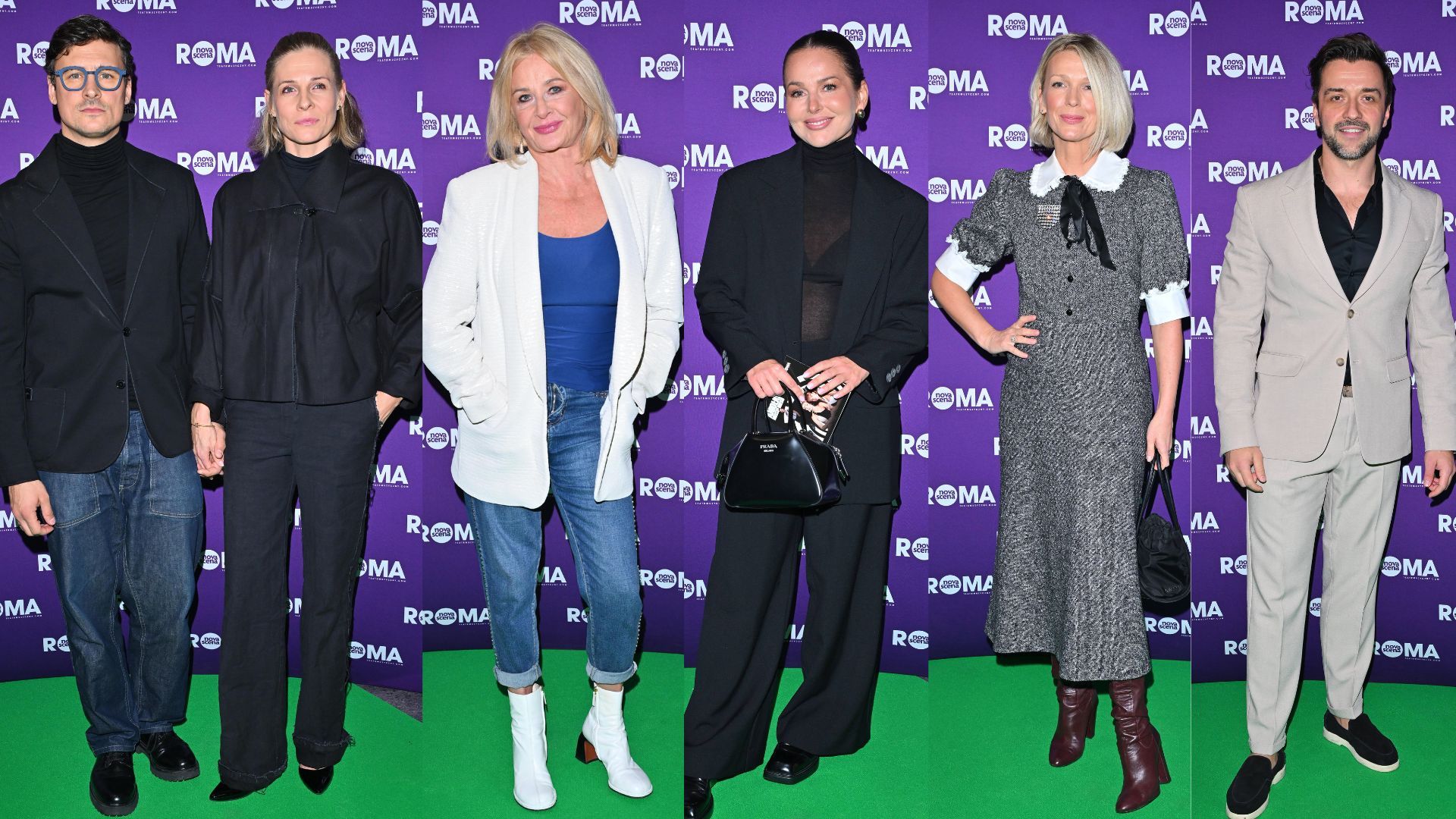 Gwiazdy na spektaklu "Aniołki Mussoliniego". Sykut, Mołek, Damięcki, Jeżowska