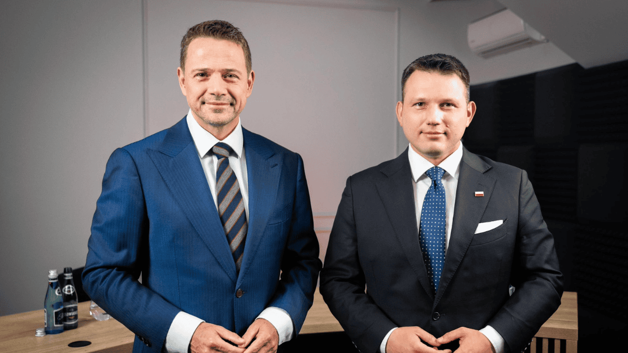 Rafał Trzaskowski, Sławomir Mentzen
