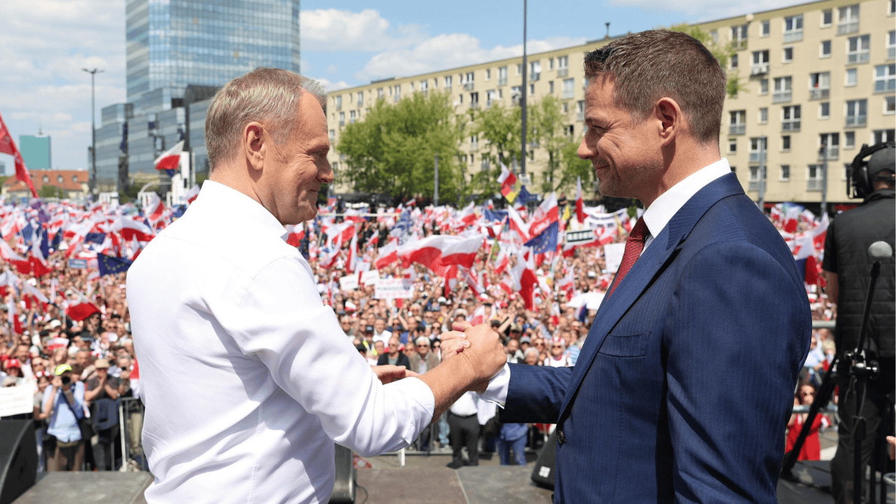 Tusk, Nawrocki