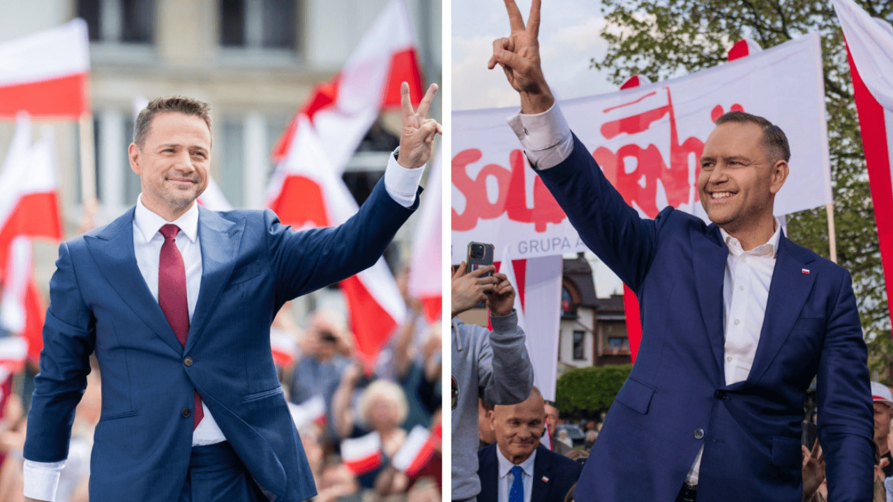 Trzaskowski, Nawrocki