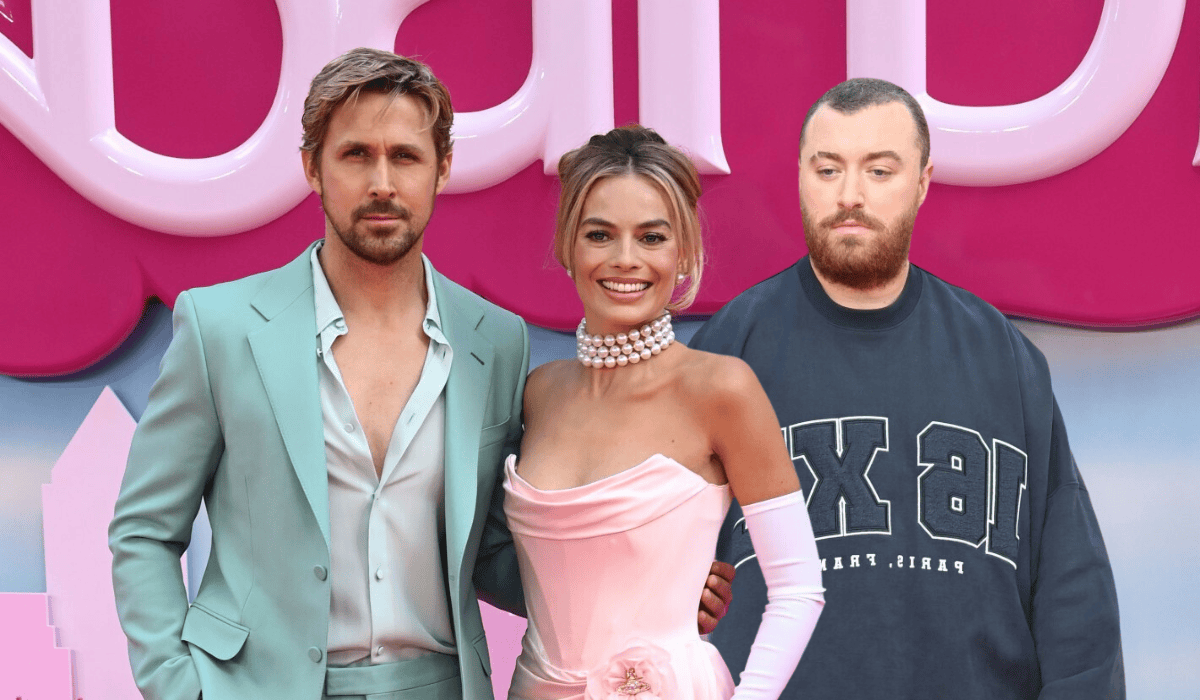 Sam Smith, Margot Robbie i Ryan Gosling na premierze Barbie