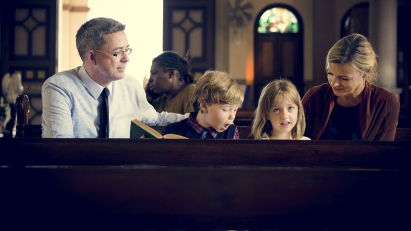 Dzieci w kościele
