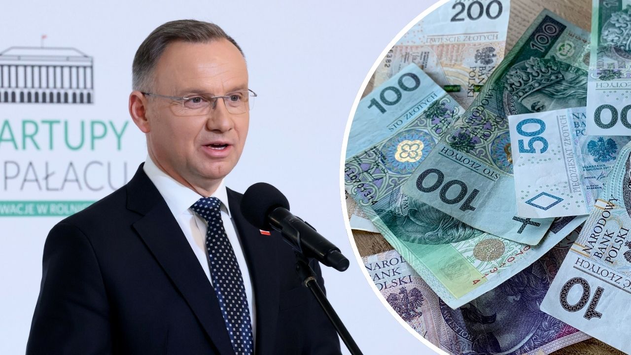 Andrzej Duda pieniądze