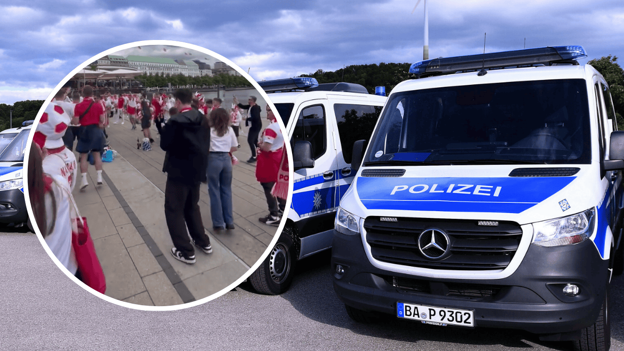Policja w Niemczech (kibice z Polski)