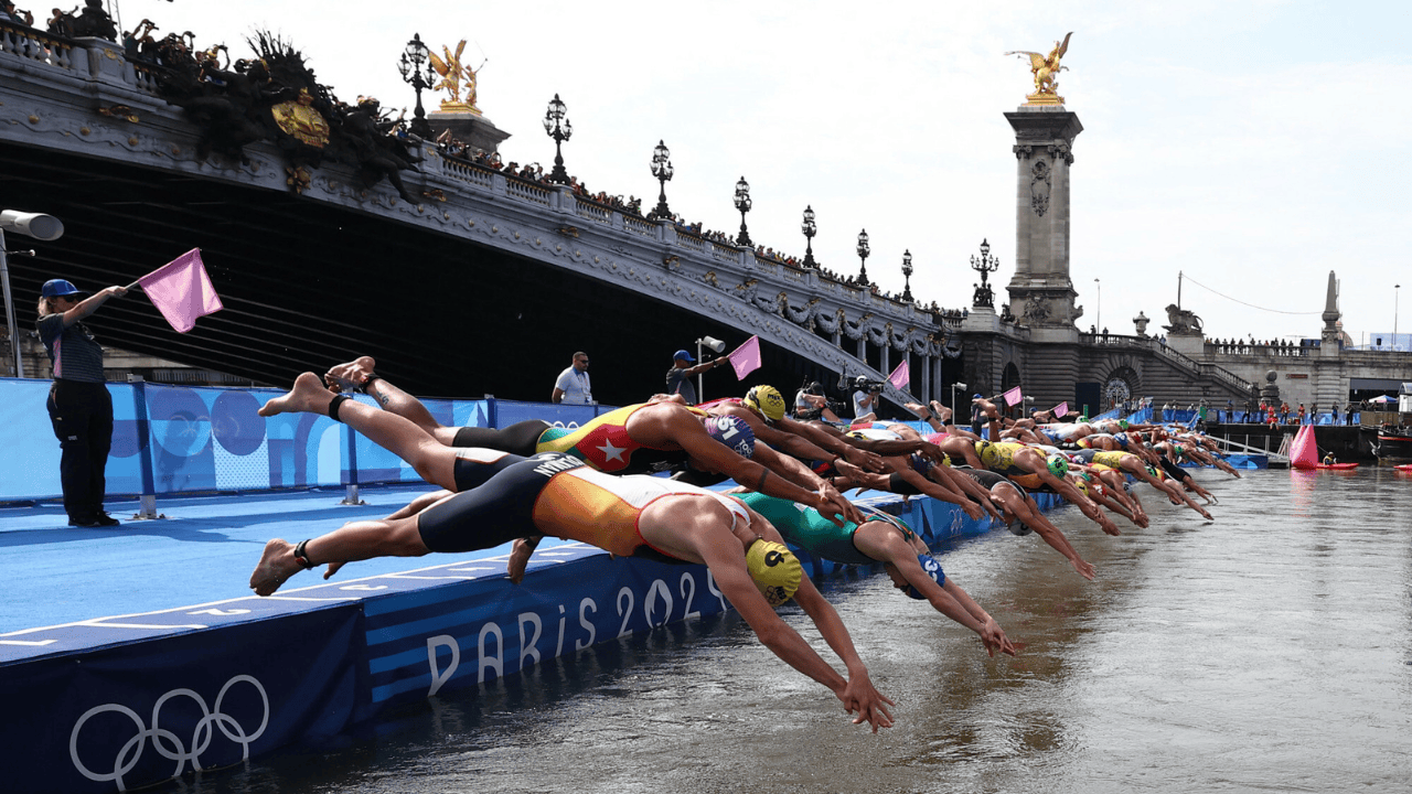 igrzyska triathlon